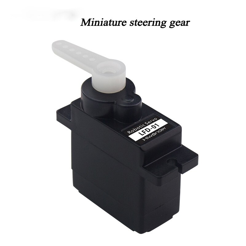 LFD-01 6V voltage Robot steering gear anti-blocking rotation/anti-scanning tooth PTZ miniature 9G steering gear