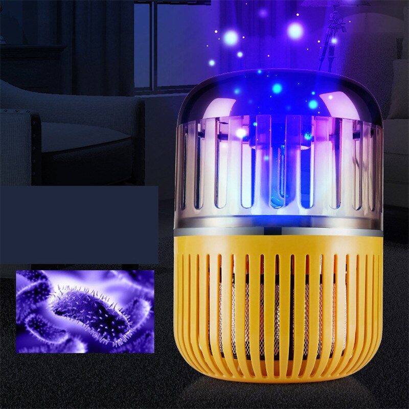 220V UV Disinfection Lamp Ultraviolet Table Light Sterilization for Home Bathroom Office Travel