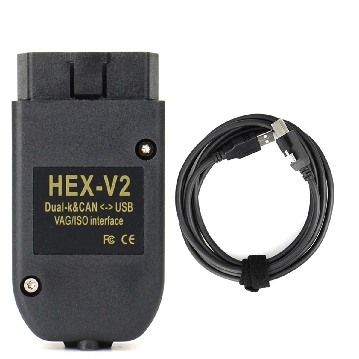 HEX V2 VAGCOM FT232 V25.3 VAG Scanner Tool KKL VCDS Kabel OBD2 Diagnostische Kabel Meertalige OBD2 Scanner