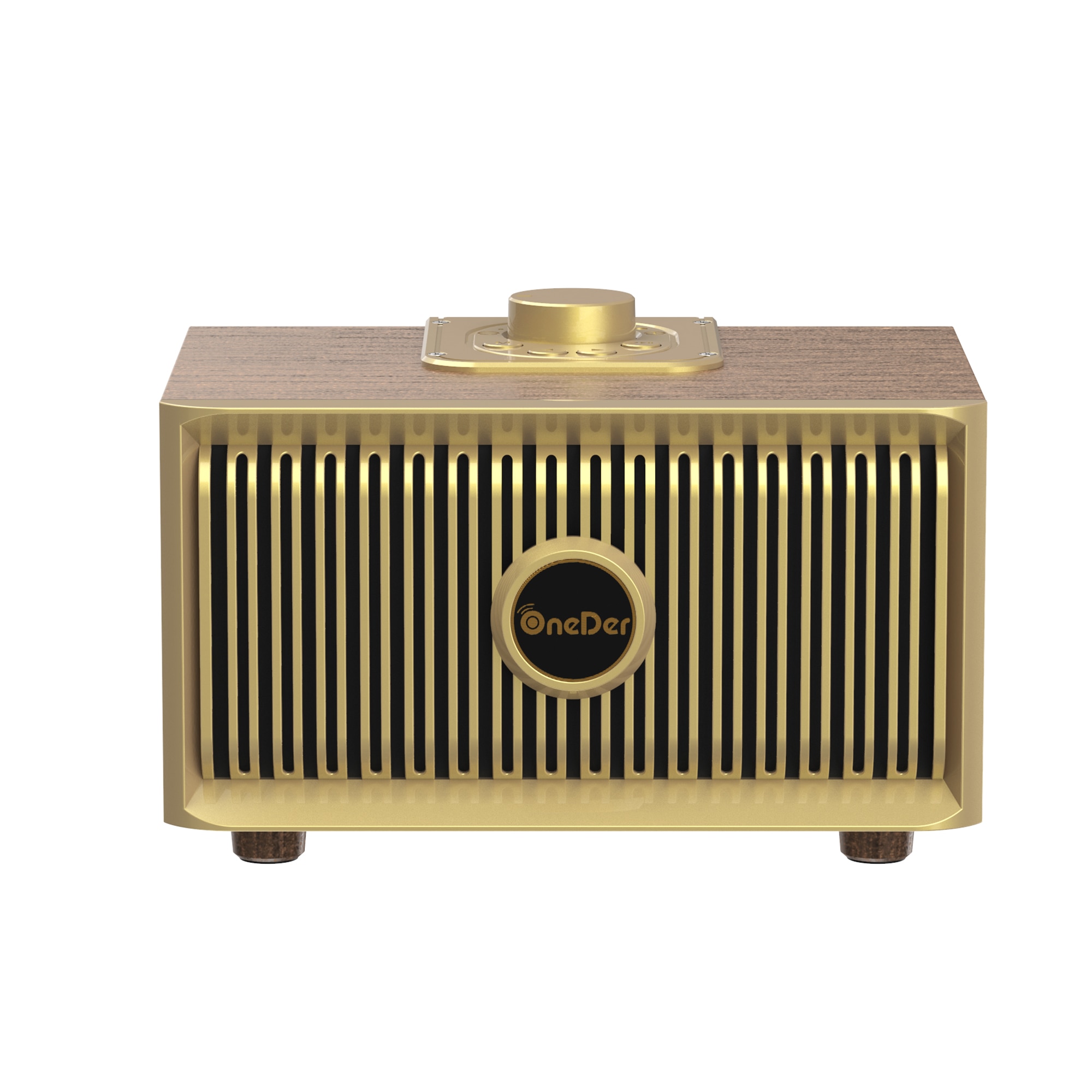 Bluetooth Speaker Retro Classic Wooden Super High Sound Boom Box Home Wireless Speaker Stand Furniture Desktop Sound Box