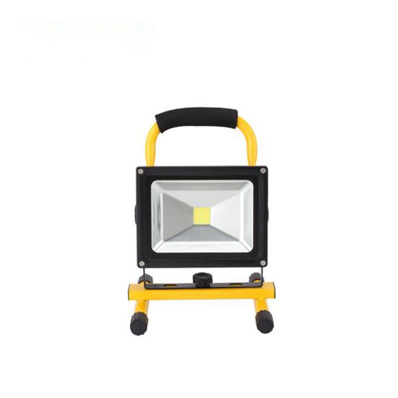 Rechargeable LED Floodlights Lithium-ion Battery Portable Outdoor Camping Fishing Night Work Spotlight IP65 Super Bright Dynasty: 20W / Cold White 6500K