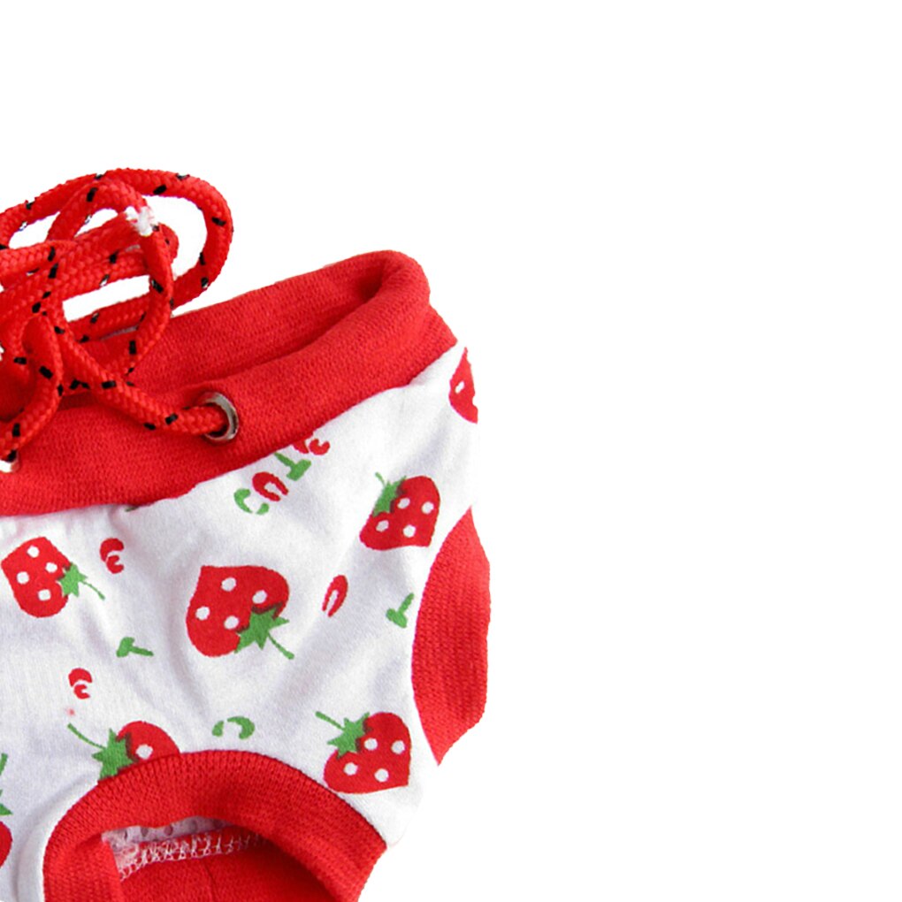 Animal Lavable Couche-Culotte Sous-Vêtements Coton Sanitaire Short D'hygiène Physiologiques Pantalons Pet Slip