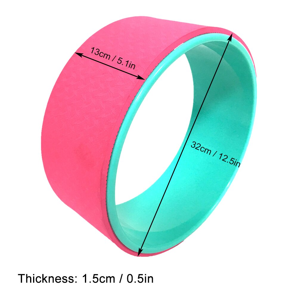 Yoga Wheel - TPE Back Training Tool - Bodybuilding ABS Gym Fitness Equipment