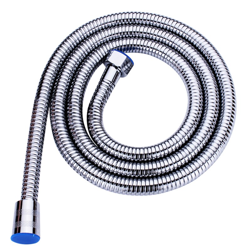 Water Outlet Spout Solid Brass Concealed Shower Plumbing Hose Connector: chrome hose 150cm