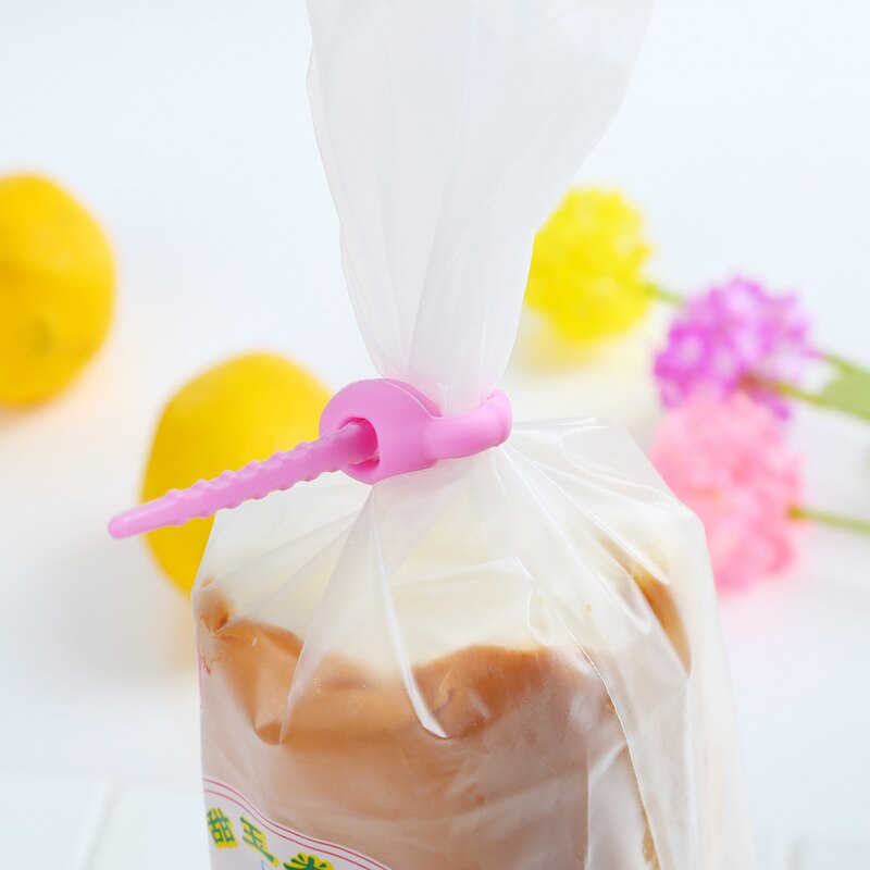 Walfos 100% Food Grade Siliconen Tas Banden, Kabelmanagement, Zip Tie Twist, all-Purpose Multi-Gebruik Zak Clip, Brood Tie, Food Saver