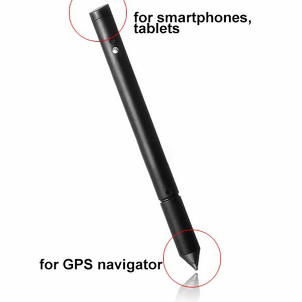 2-em-1 multifunction tela de toque caneta caneta stylus universal resistência toque caneta capacitiva para tablet telefone inteligente pc