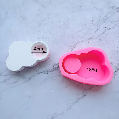 Candle Holder Concrete Molds Different Shapes Candlestick Plaster Crafts Mould Succulents Cement Clay Molds: 4