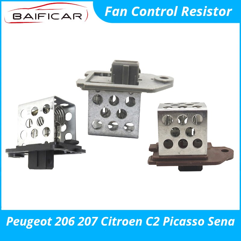 Baificar merke viftekontroll motstandsboksmodul elektrisk for peugeot 206 207 citroen  c2 picasso sena
