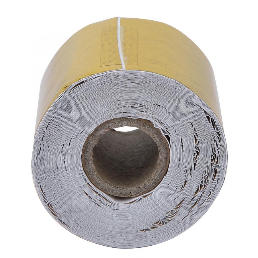 1Roll Golden Car Aluminum Foil Adhesive Reflective Heat Shield Wrap Tape sound insulation soundproof car accessories