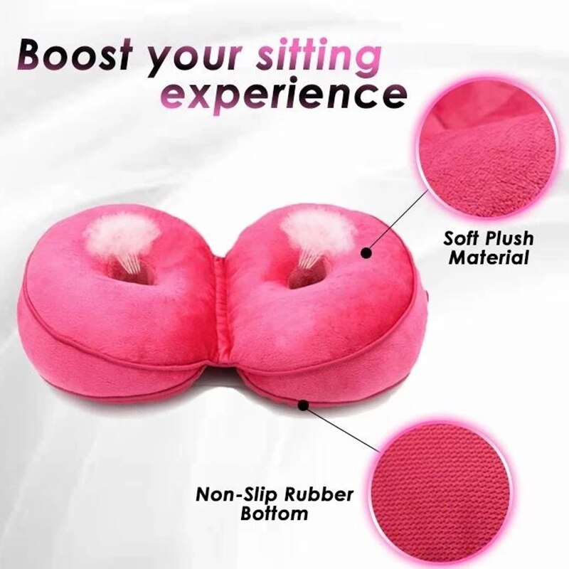 Coussin orthopédique ascenseur Double confort orthopédique coussin bassin oreiller ascenseur hanches Up siège coussin multifonction soulagement pression