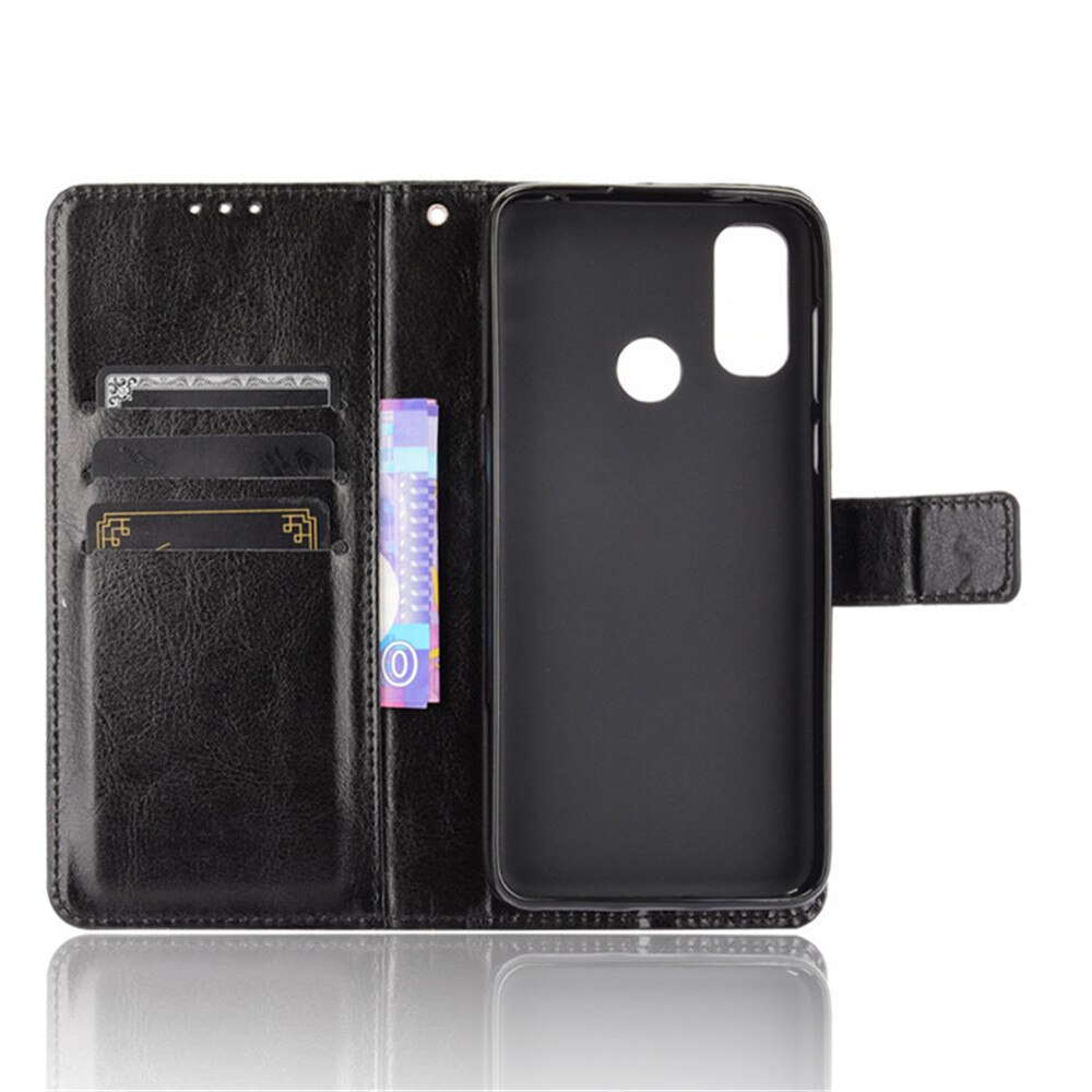 Voor Alcatel 1L Case Luxe Flip Pu Lederen Portemonnee Lanyard Stand Case Voor Alcatel 1L 1 L Alcatel1L telefoon Tassen