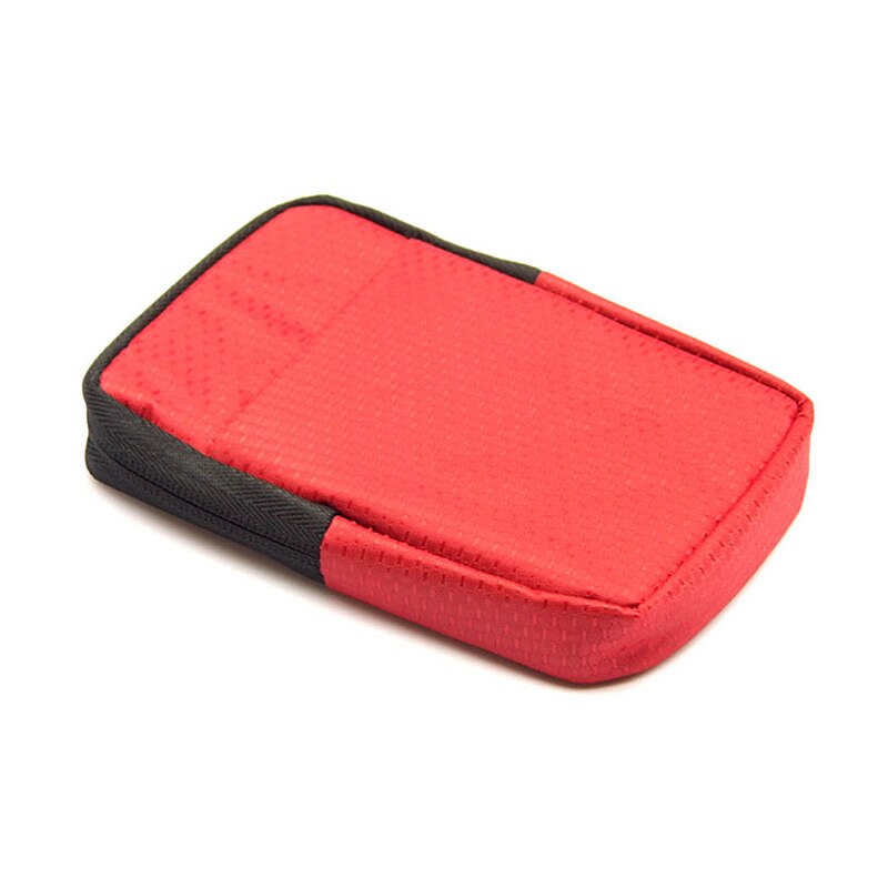 2.5 Inch Shockproof EVA HDD Protection Box Bag Case for External Portable Hard Drive Mobile Power Supply Storage Bag: red