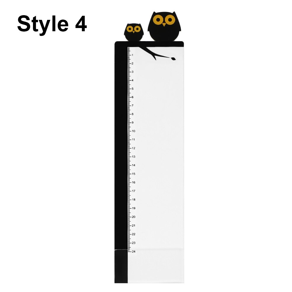 Acrylic Monitor Message Memo Board for Sticky Note Transparent Name Card Phone Holder Desktop Plastic Holder Stationery: Style 4