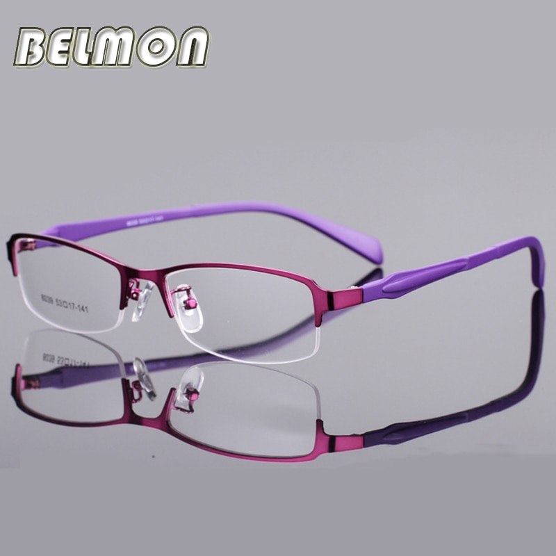 Eyeglasses Frame Women Computer Optical Eye Glasses Spectacle Frame For Women's Transparent Lens Female Armacao de RS275