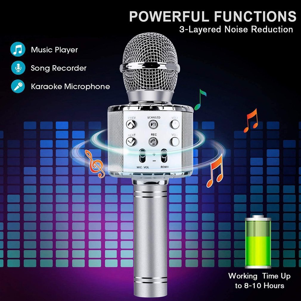 Wireless Home Microphone Built-In Audio Integrated Microphone Wireless Home Microphone