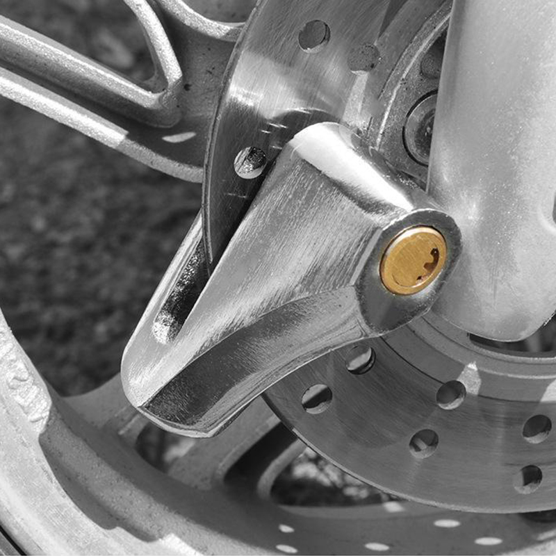 Universal- Motorrad Anti-diebstahl Bremsscheibe Disk sperren Stahl Tragbare Sicherheit sperren Rolle Fahrrad Rad Schlösser Moto Zubehör 1Stck