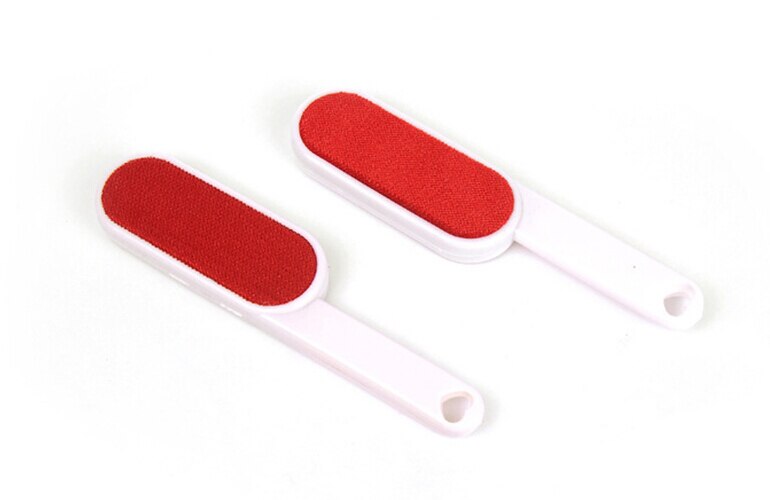 Brosse magique Anti-poussière et anti-peluches, 1 pièce, chiffon de nettoyage à sec, Double face, pull, dispositif en laine collante, vêtements OK 0153