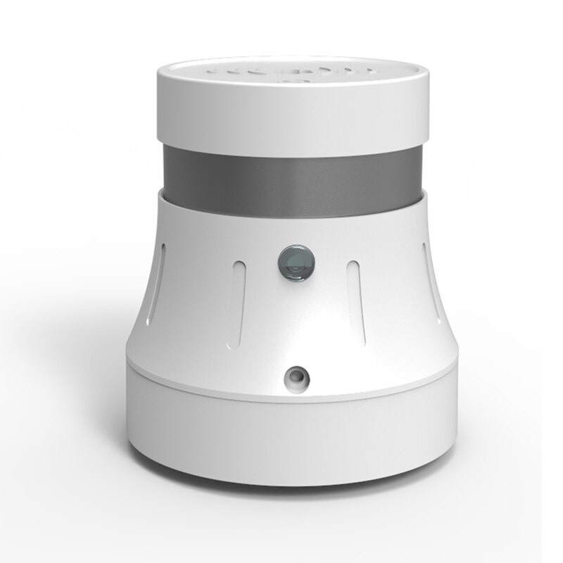 Tuya Zigbee-Detector de humo inteligente, sistema de alarma de seguridad, App Smart Life/Tuya, Detector de humo para casa y oficina: Default Title