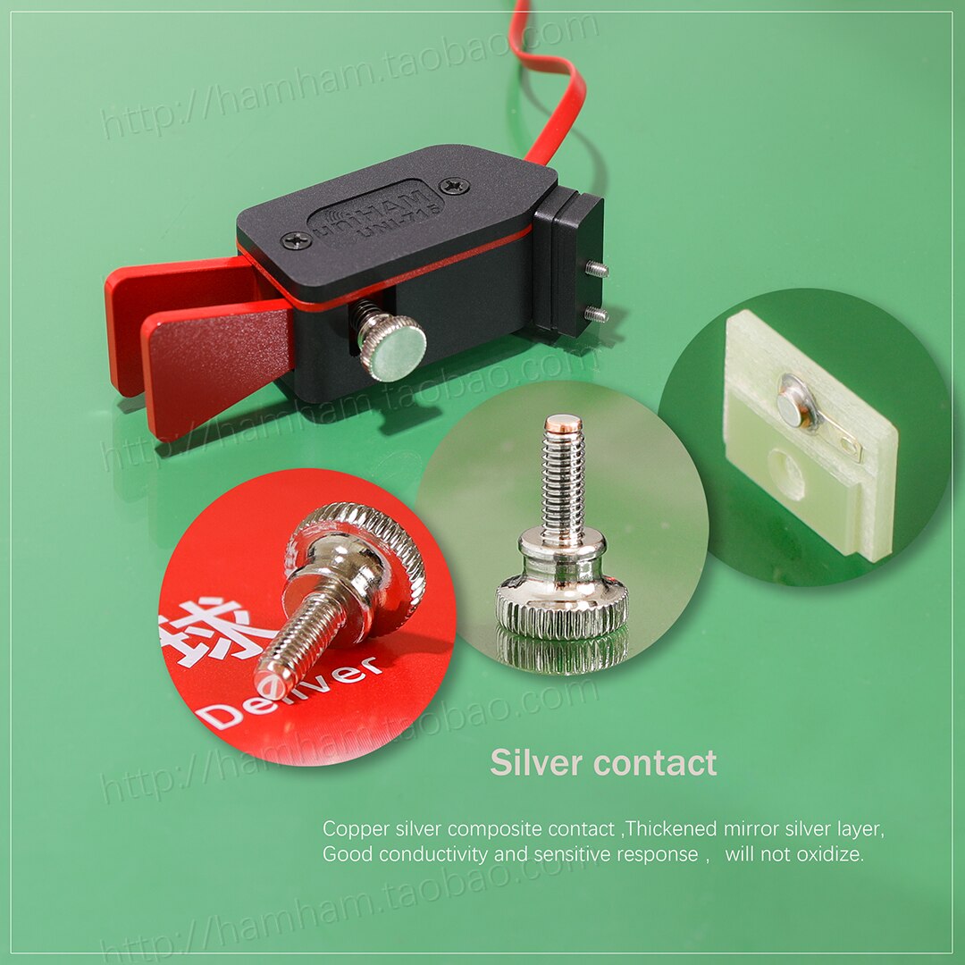 Uni-715 Automatische Paddle Key Keyer Cw Morse Code Voor Ham Radio Yaesu Ft-817 818 818D Rechts of Linkerhand