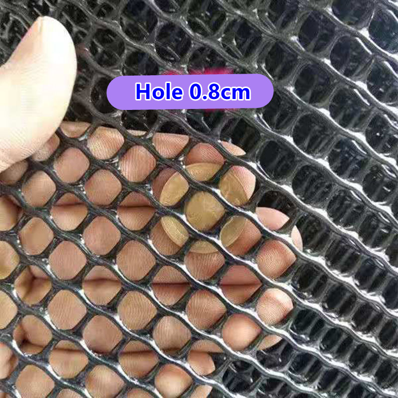 Red negra de para gatos y balcón, rejilla de plástico para el hogar, red para ventanas de 0,4 y 0,8 cm, seguridad para niños, red protectora anticaída para escaleras: M / Oro