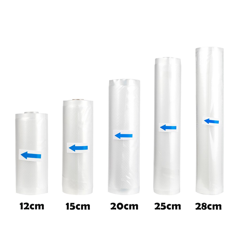 2Rolls Vacuum Bag Compression Vacuum Sealing Packaging Machine Automatic Food Preservation Packaging Plastic Vacuum Machine