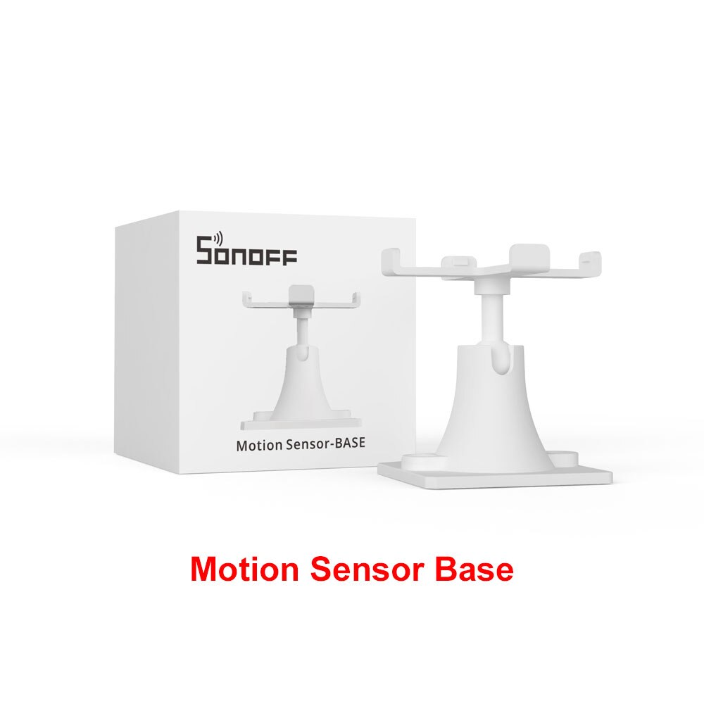 SONOFF – capteur de mouvement ZigBee SNZB-03, dispositif intelligent pratique, détecteur de mouvement, déclencheur d&#39;alarme, fonctionne avec ZBBridge via l&#39;application eWeLink IFTTT: Motion Sensor Base