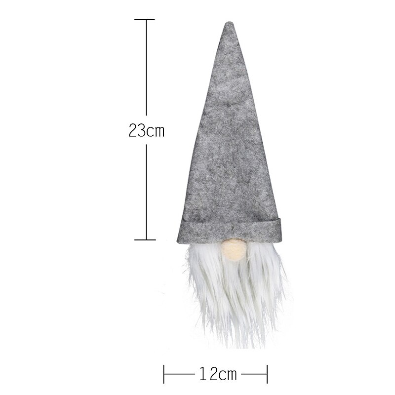 Dekoracja butelki wina bożego narodzenia mikołaj bałwan pokrowiec na termofor ubrania dekoracja kuchni na nowy rok obiad pokrowiec na termofor wina