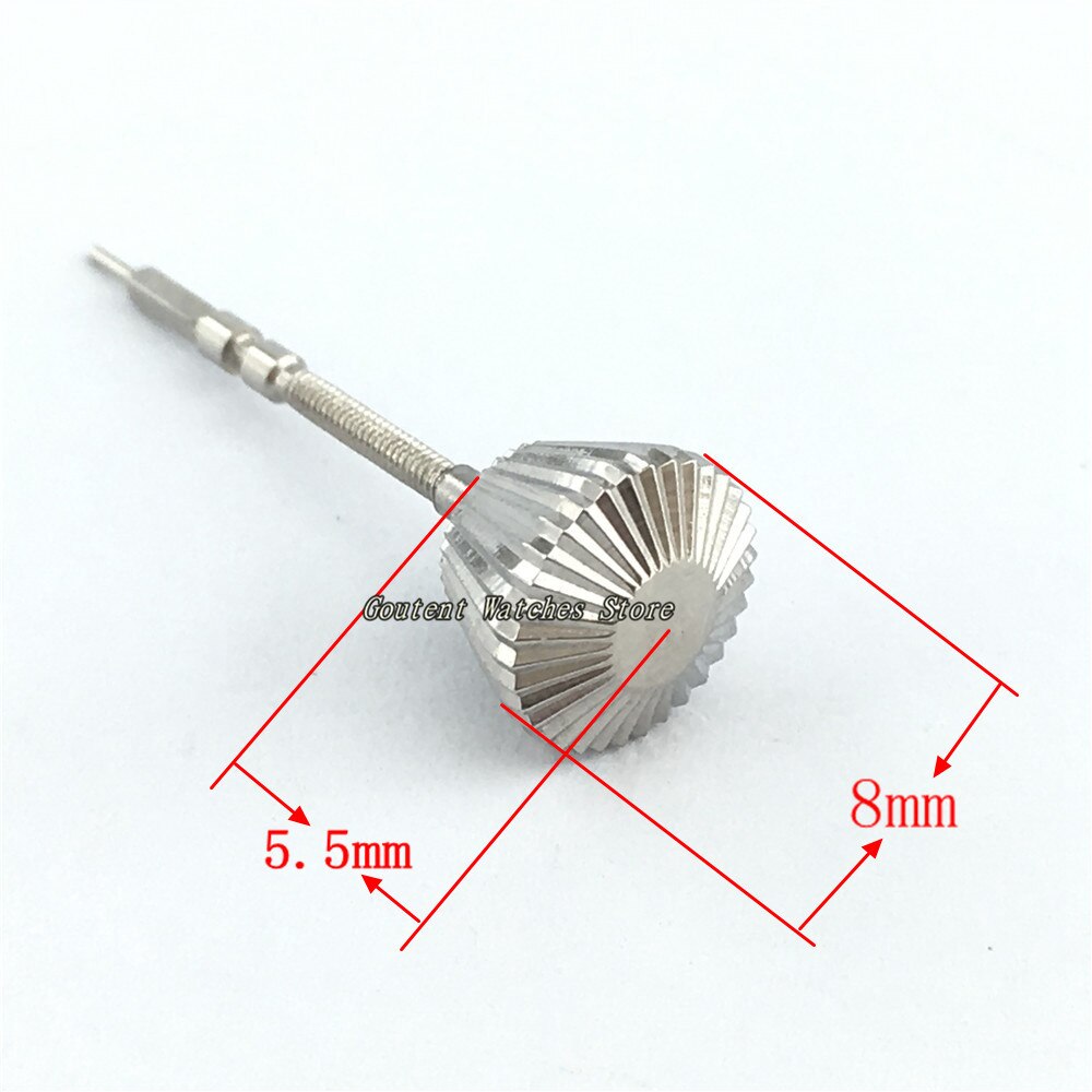 Stainless Steel Watch Crown+Stem Fit ETA 6497 6498 Seagull ST36 Movement Men's Watch: No.5