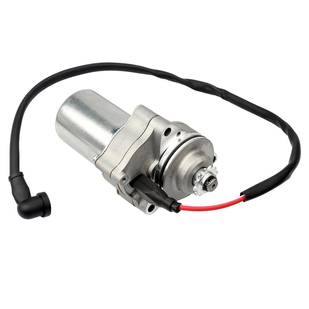 Motorcykel elektrisk starter 3 bolt 4 takts motor atv quad pit bike universal til 50cc 70cc 90cc 110cc 125cc