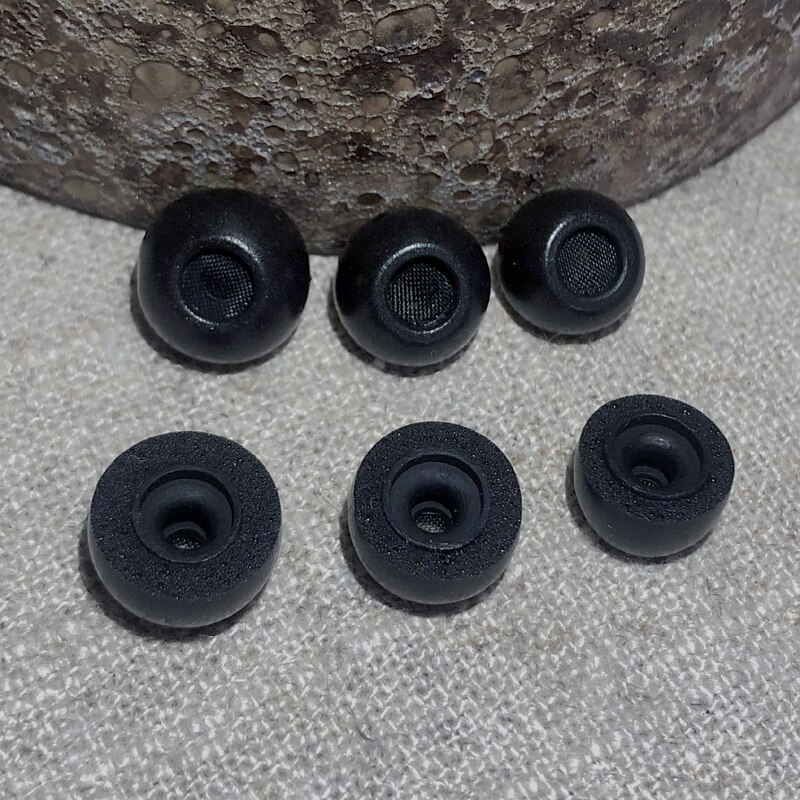 6Pcs Memory Foam Tips Voor Samsung Galaxy Knoppen 2 Oordopjes Voor Galaxy Knoppen Plus Met Mesh Anti-Slip oordopjes Fit In De Opladen Case