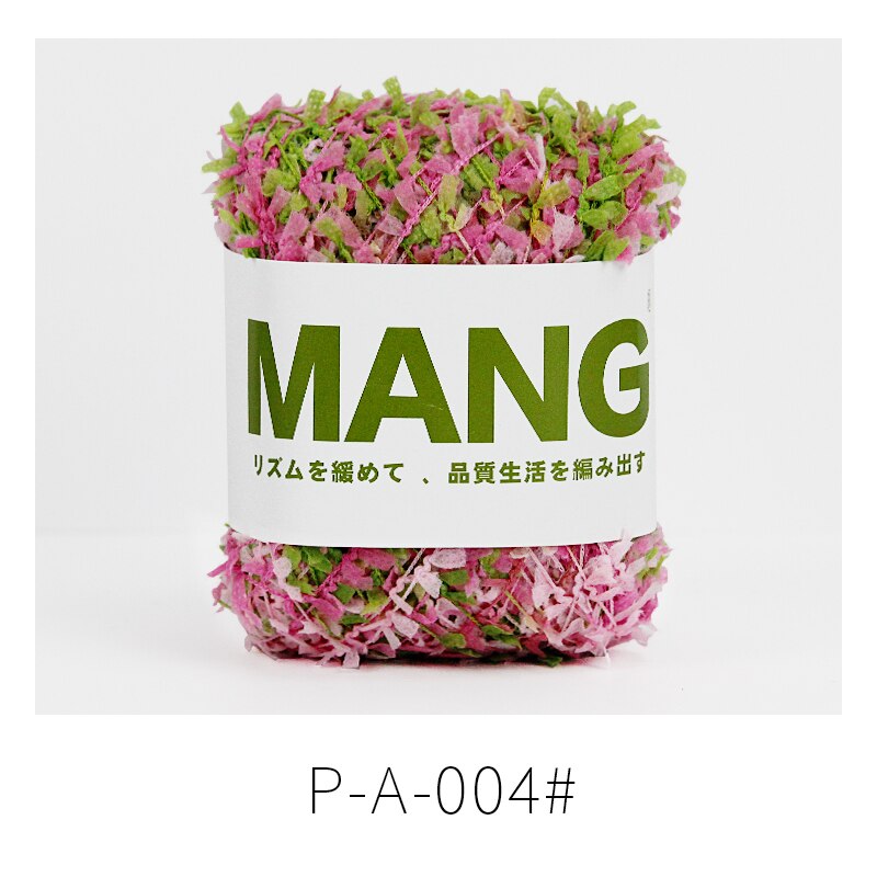 Mang 50g 1pc spesielle fargerik håndstrikke heklet sommerfugl papir garn tråd til baby dame skjerf genser hanske bag lue diy: pa -004