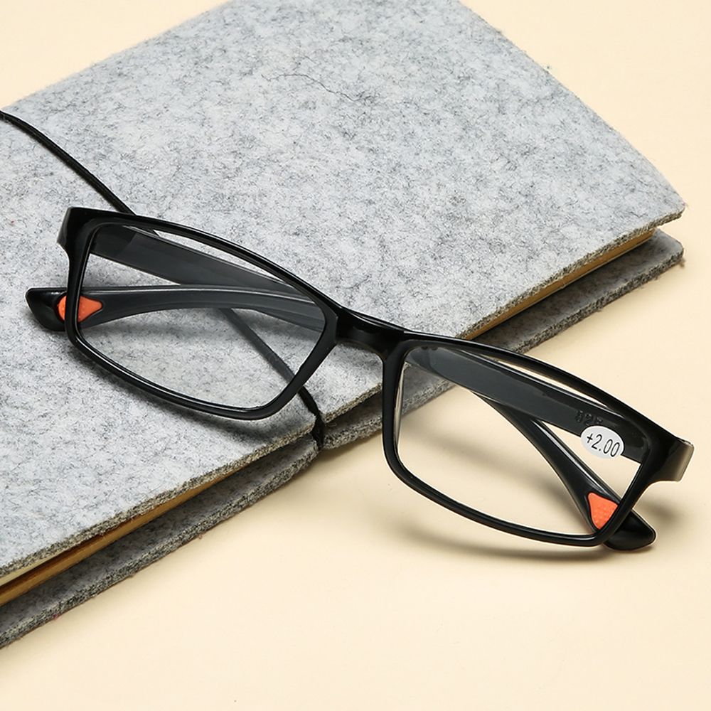 Vintage TR90 Square Frame Reading Glasses Women Men Ultralight Presbyopic Eyeglasses Optical Hyperopia Eyewear