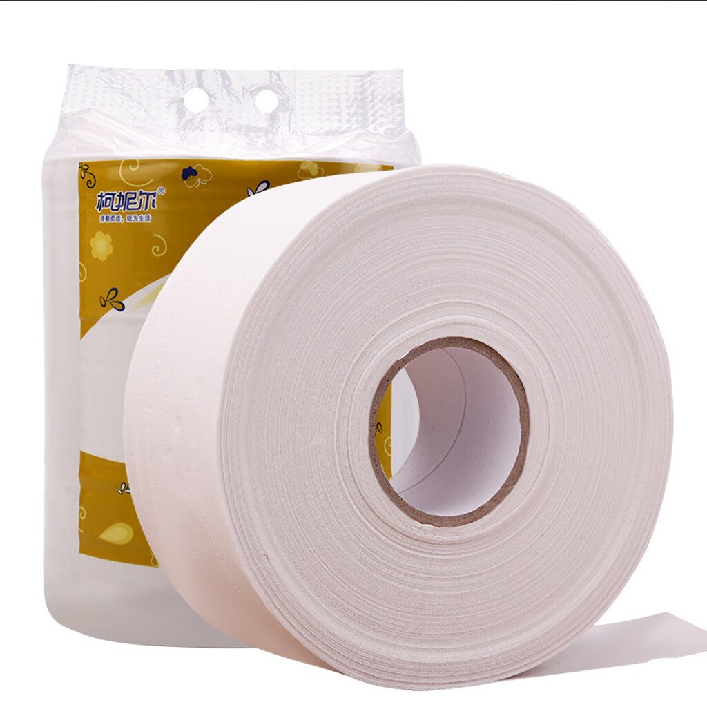 3 Roll Top Jumbo Roll Toilet Paper 4-Layer Native Wood Soft Toilet Paper Pulp Home Rolling Paper Strong Water Absorption