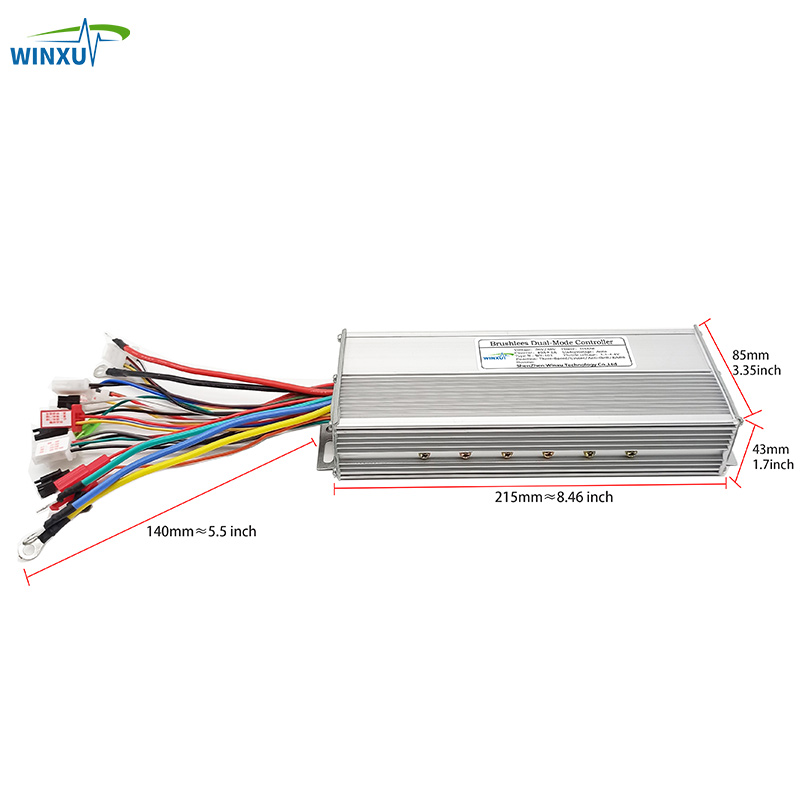 36V 48V 60V 1500W 45A Bezszczotkowy silnik Uniwersalny sterownik napędu Wyświetlacz LCD Zestaw przepustnicy robić naprawy rowerów elektrycznych i trójkołowych