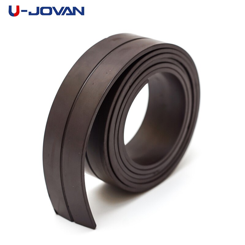 U-JOVAN 1 Meter Rubber Magnetische Strip Streep Flexibele Magneet Diy Craft Tape 20X2Mm