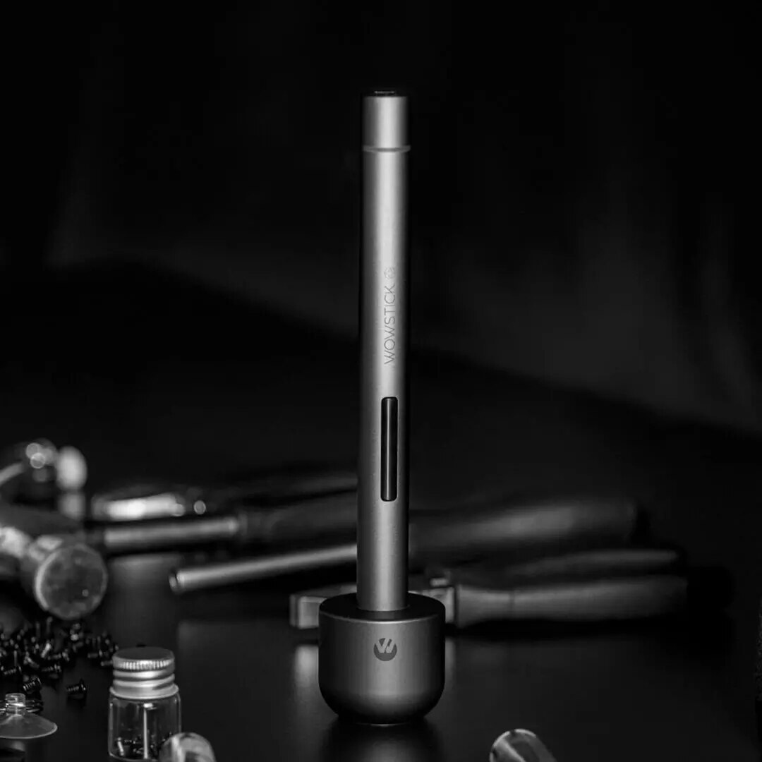 Xiaomi Wowstick 1F Pro Mini tournevis électrique Kit de tournevis électrique sans fil Rechargeable avec batterie au Lithium lumière LED
