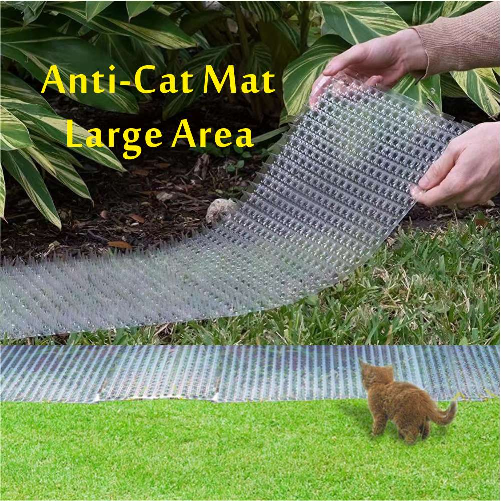 Tuin Kat Scat Mat Afstotende Mat Prickle Strips Plastic Spike Doorn Bescherming Netto Anti-Kat Hond Houd Kat Weg veilig Huisdieren Leveranties