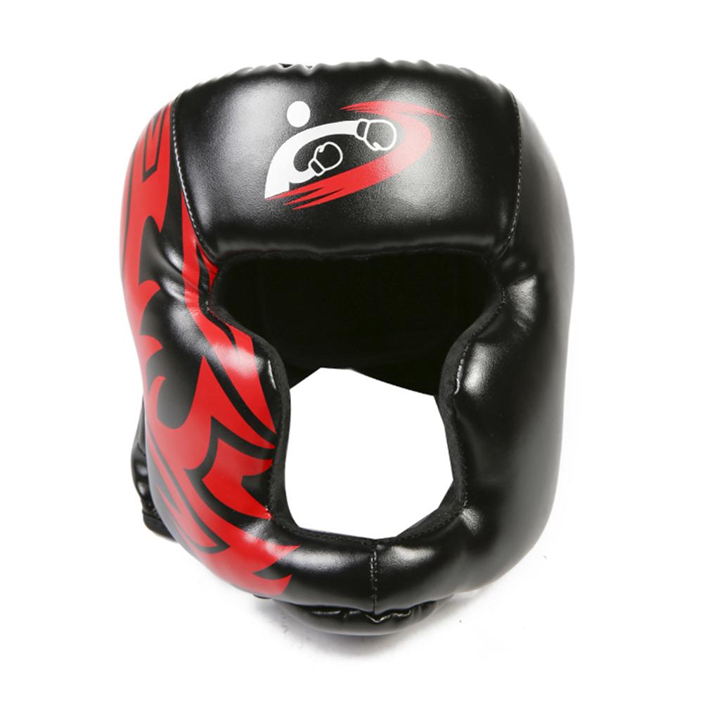 Gratis Grootte Muay Thai Boxing Taekwondo Mma Helm Hoofd Protector Karate Sparring Kickboxing Beschermende Hoofddeksels