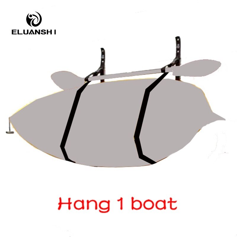 Black device Webbing Hanger Strap of 2 storage Surfboard drying SUP surf water sports kayak fishing Boat accessories fins paddle: Hang 1 boat