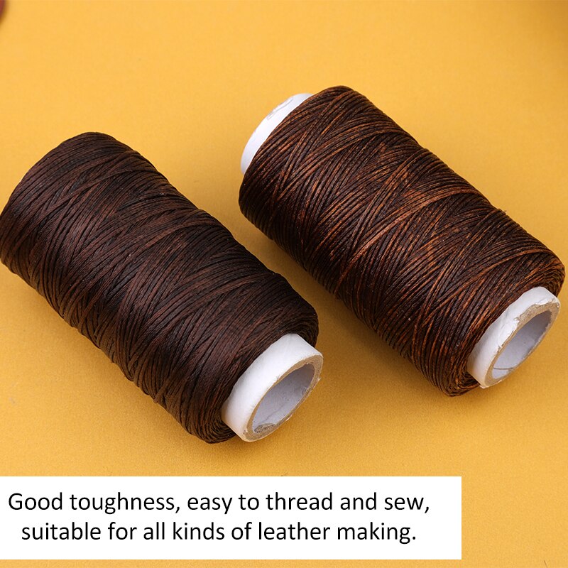 1Pc 250M Waxed Thread Hand Stitching Waxed Thread Sewing Thread With 5 Colors For DIY Leather Sewing And Braided Bracelets