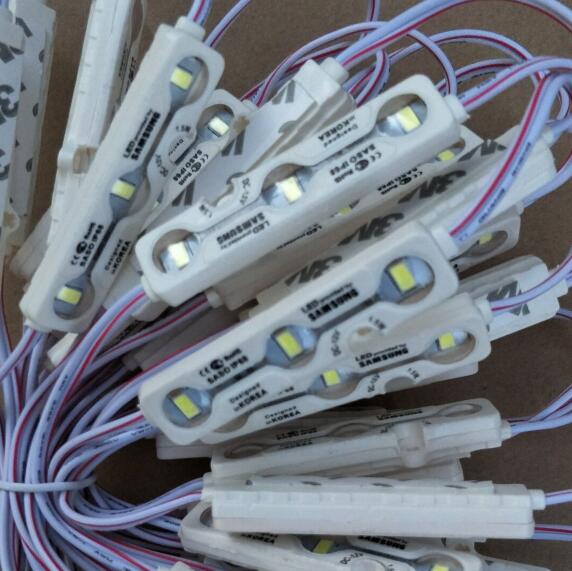 LED Module Lights SAMSUNG SMD5630 injection Led Modules with lens Led Sign Backlights For Channel Letters Advertising Light shop