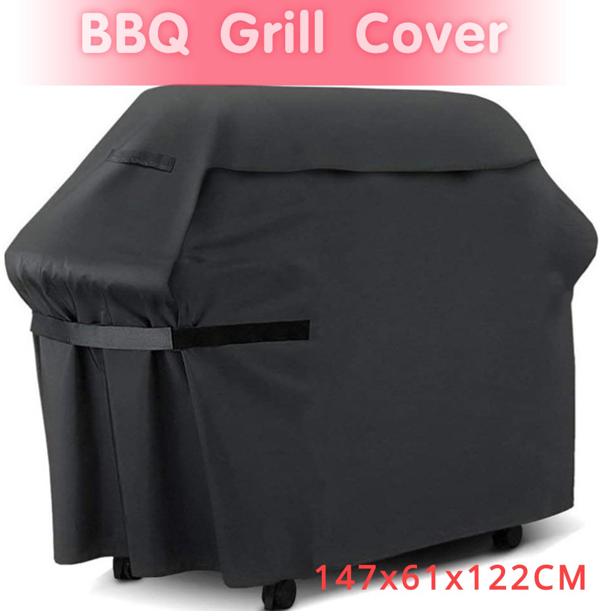 INF Runde Grillabdeckung - 210D Oxford Gewebe, Wass Produktbild-Vorschau 6