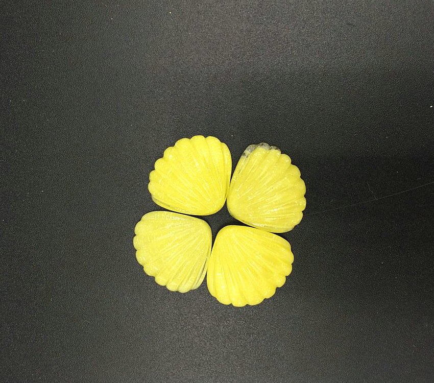 25 stks Handgemaakte Glitter Shell Hars Decoratie Glitter mix verschillende kleuren Cabochon Regenboog Shell plaksteen hars cabochon