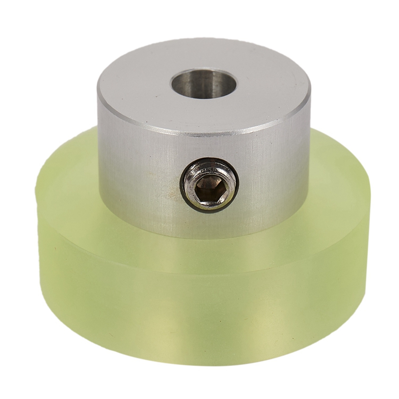 Roue de mesure pour codeur rotatif, 2 pièces, 100Mm, en aluminium et polyuréthane,