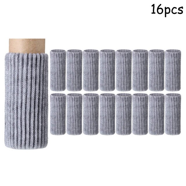 Calcetines para muebles, accesorios para sillas, antideslizantes, pata de silla para el hogar: Gray