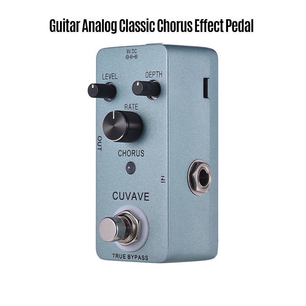 Serie gitaar effectpedaal 8 effecten gitaarpedaal true bypass volledig metalen shell gitaar onderdelen & accessoires: Klassiek refrein 