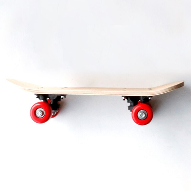 7 Layers Maple Double Rocker Skateboard Complete DIY Freehand Skateboards for Beginners Graffiti For Boys Girls Kids 43cm