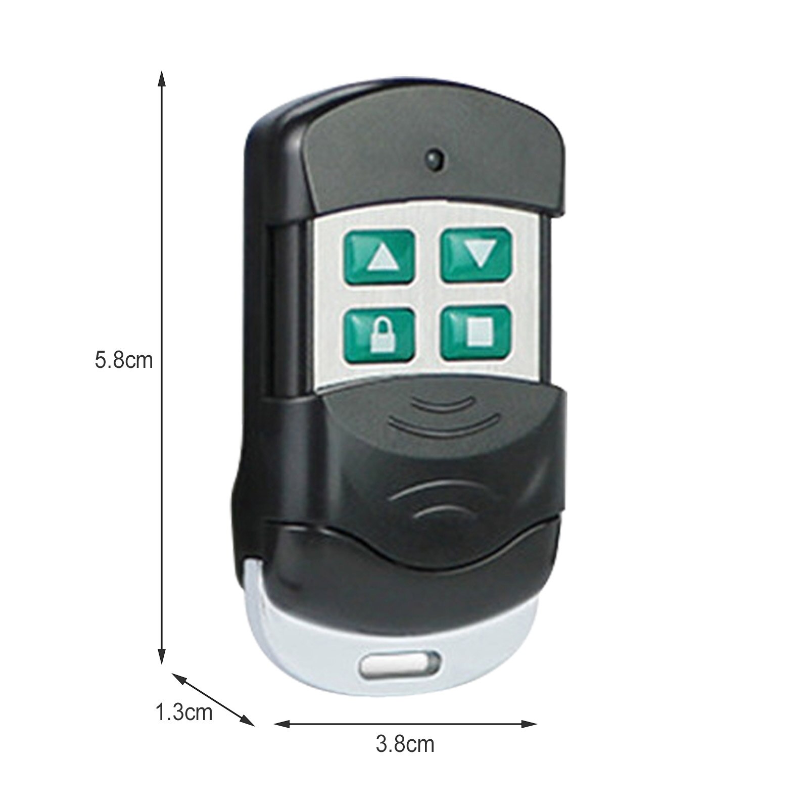 Afstandsbediening Voor Elektrische Garagedeur Kleine Universele Sleutel Elektrische Telescopische Draadloze Afstandsbediening 433.92Mhz