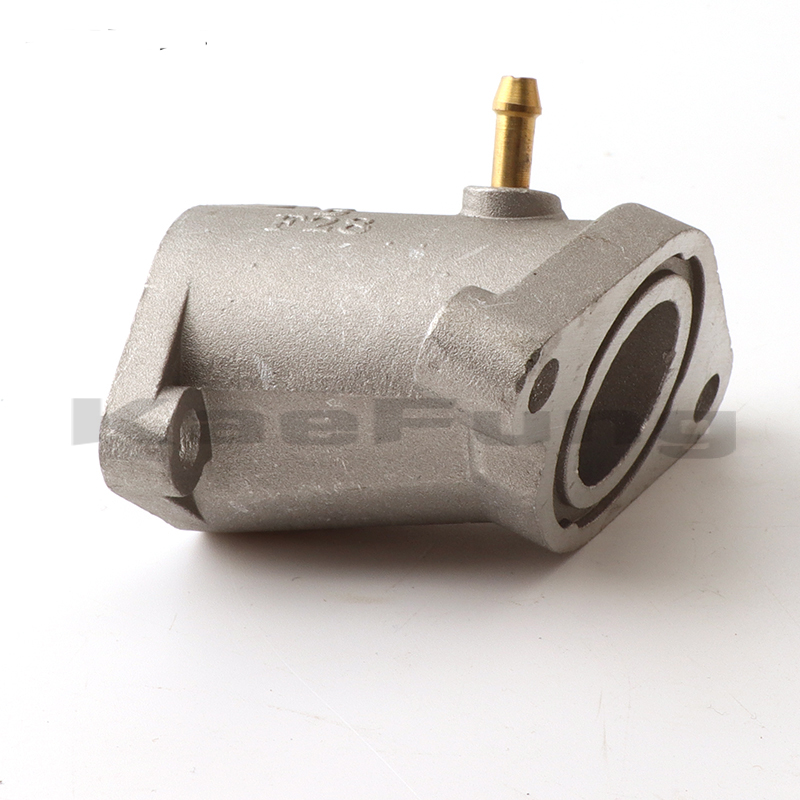 Motorfiets Carburateur Interface Aluminium Adapter Inlaatspruitstuk Voor Yamaha YBR125 Ybr 125 125cc Accessoires