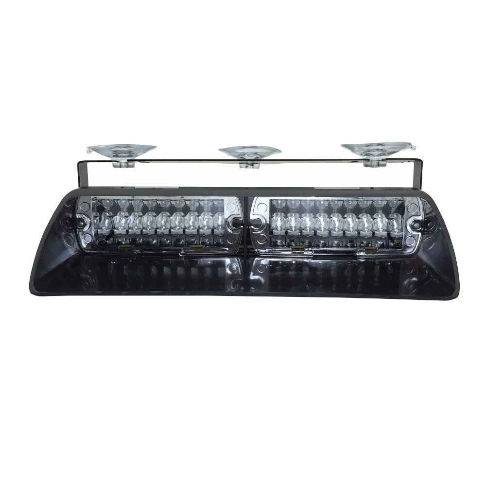 16 led blitzlys 16 led røde blå blitz strobe nødsituation ems politi advarselslys blinkende brandmænd led lys i bil  dc12v